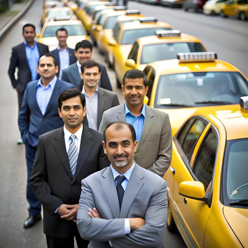 KBM drivers lined up